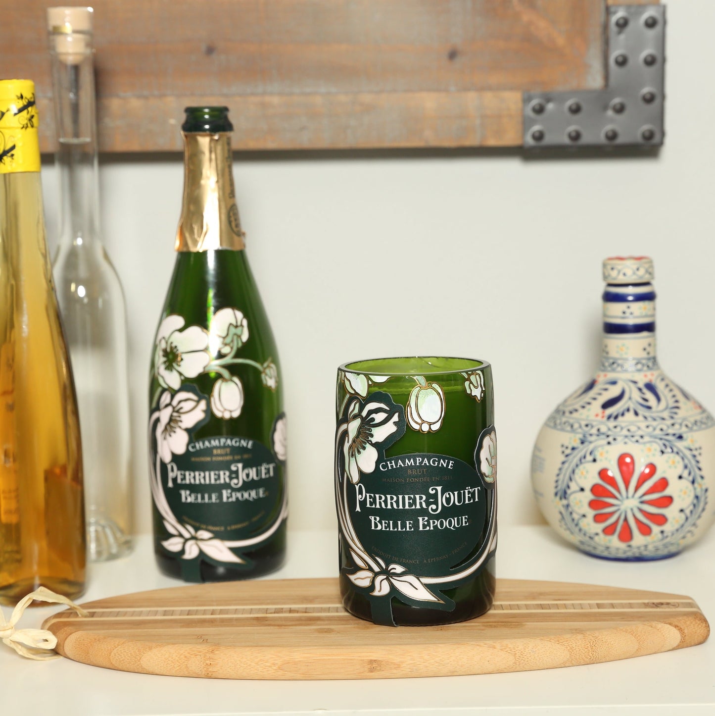 Perrier Jouet Candle (Repurposed)