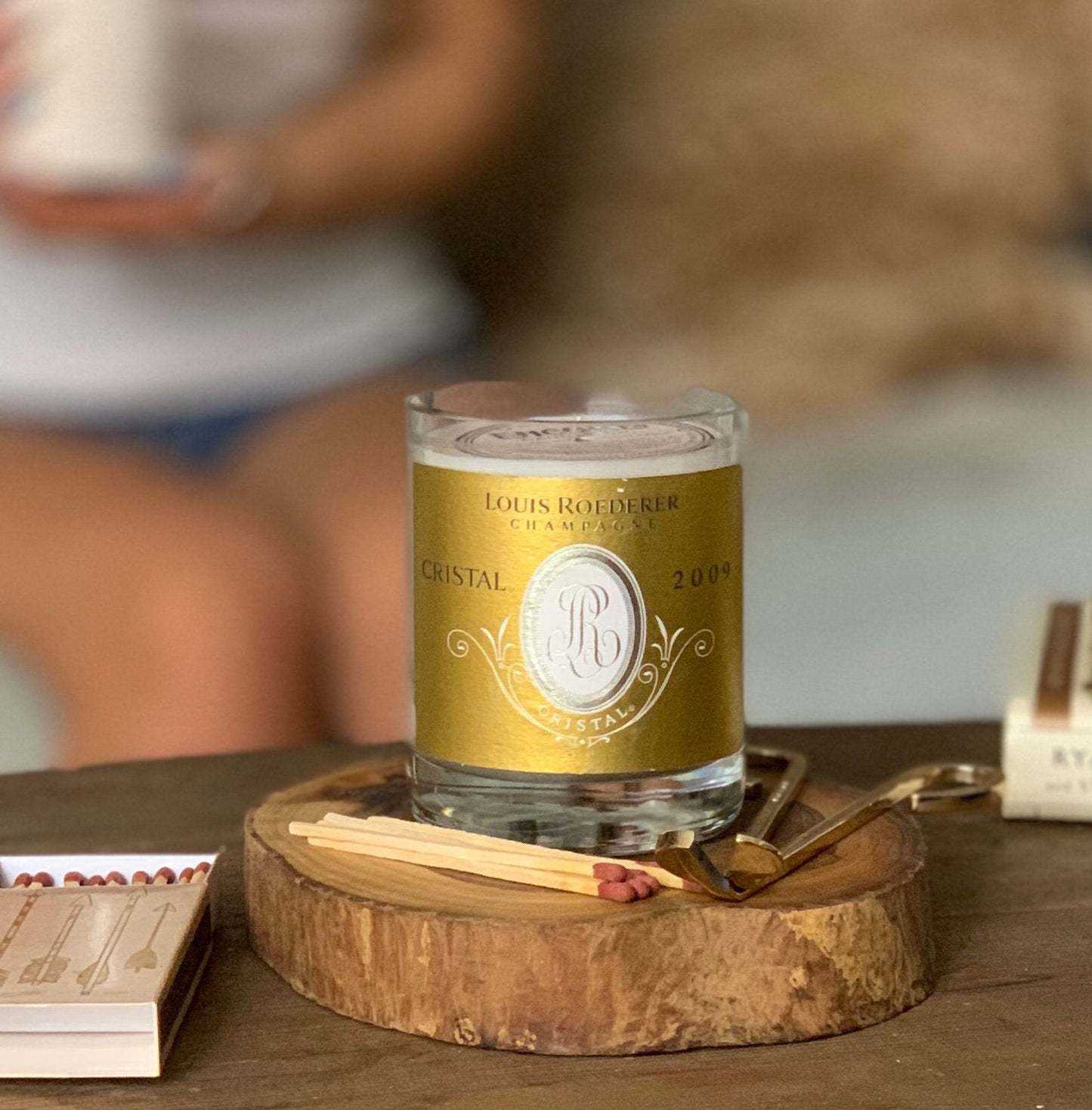 Cristal Candle (Repurposed)