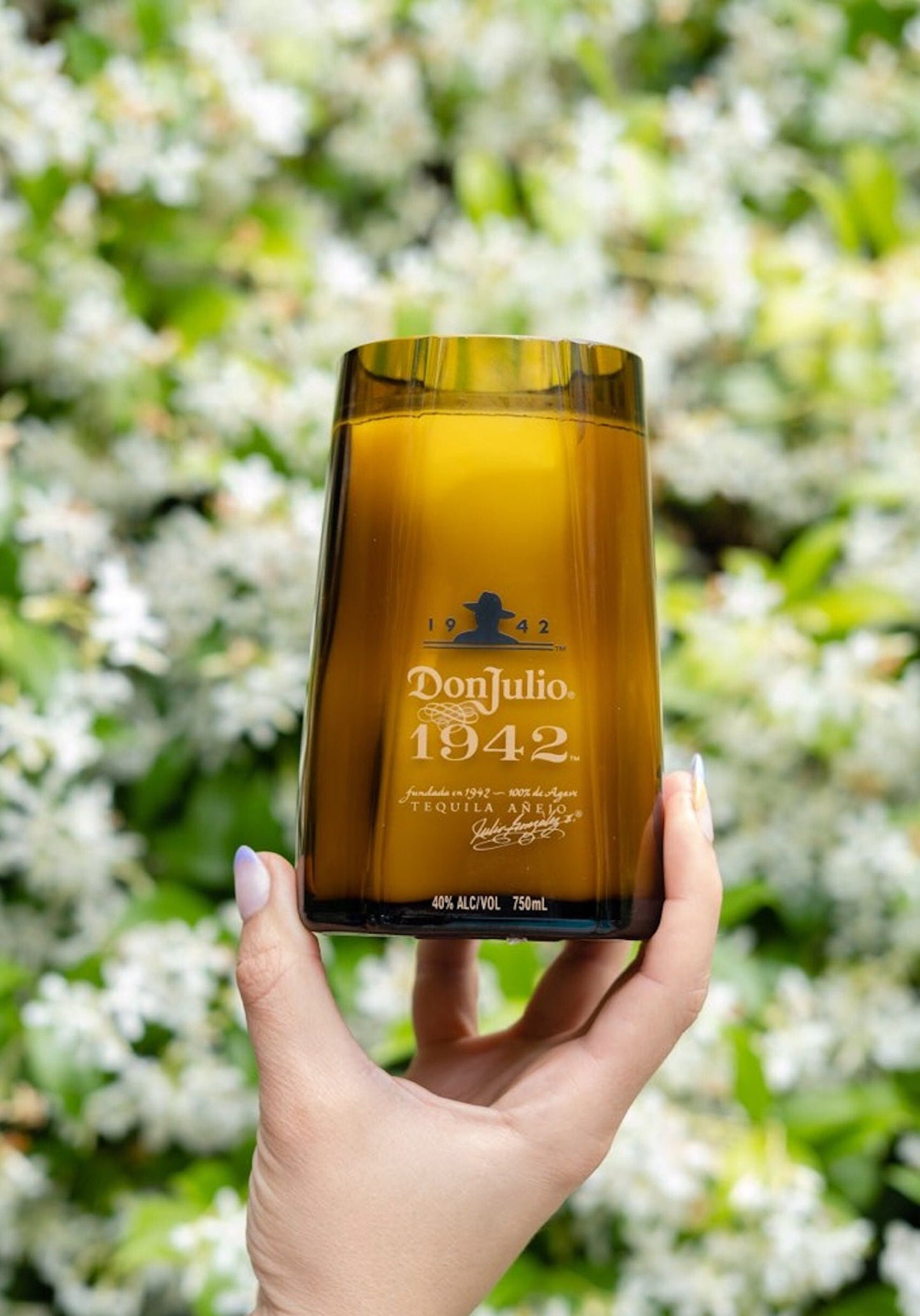 Don Julio 1942 Candle (Repurposed)